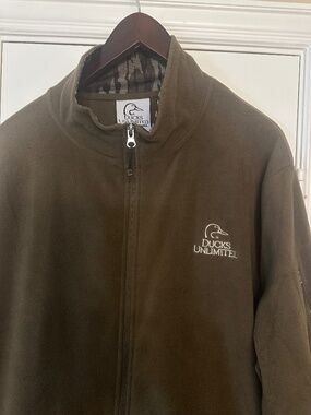 Ducks Unlimited Fleece Zipper Jacket XL